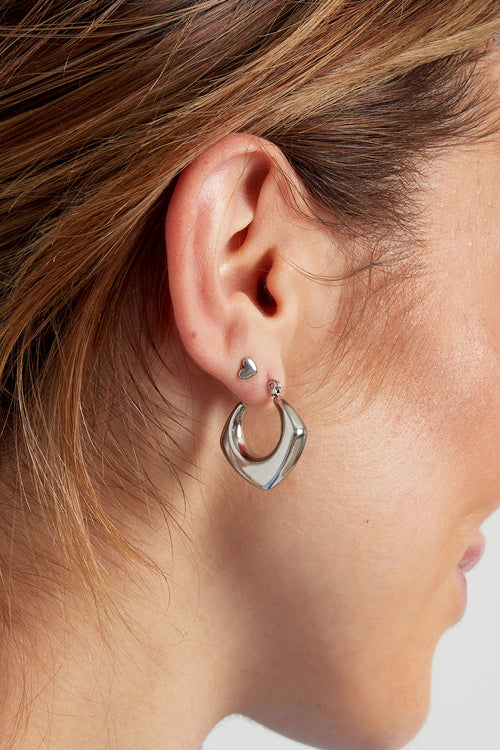 Elina Earrings - Silver