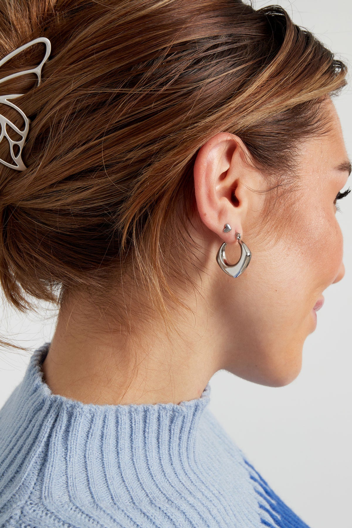 Elina Earrings - Silver