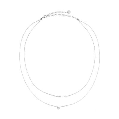 Leona Necklace - Silver