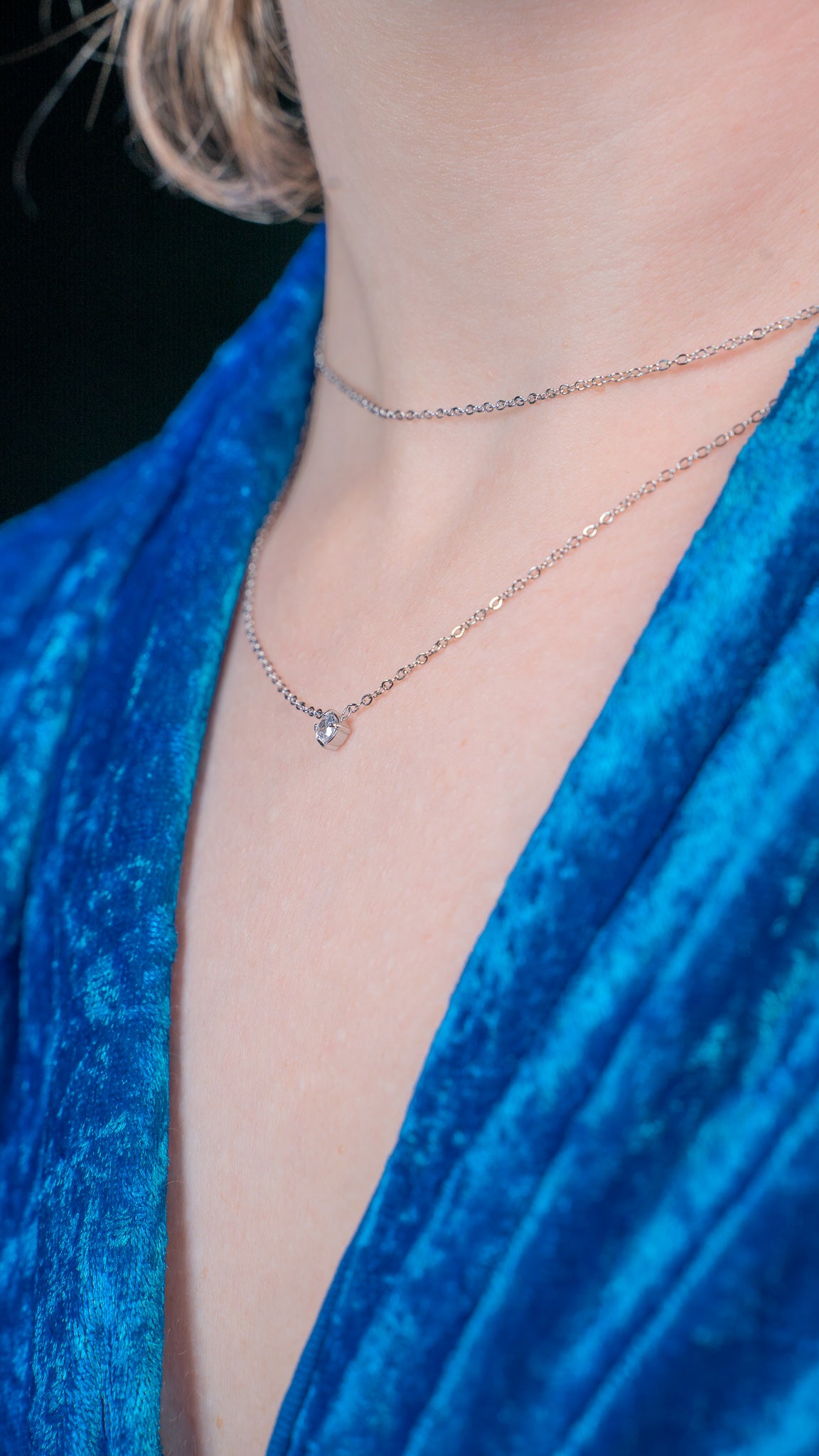 Leona Necklace - Silver